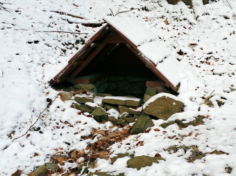 studánka Pod bučinou (9376) - leden 2015