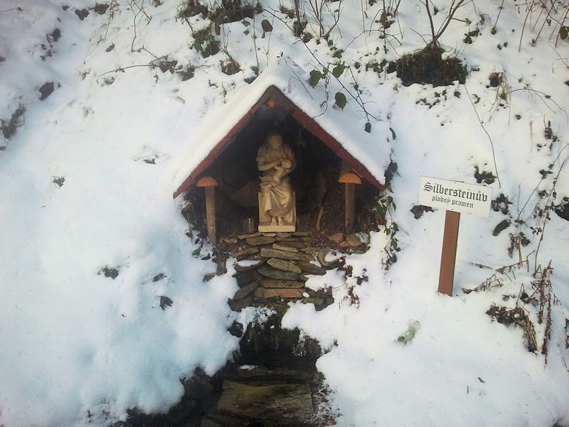 studánka Silbersteinův plodný pramen (9391) - leden 2015
