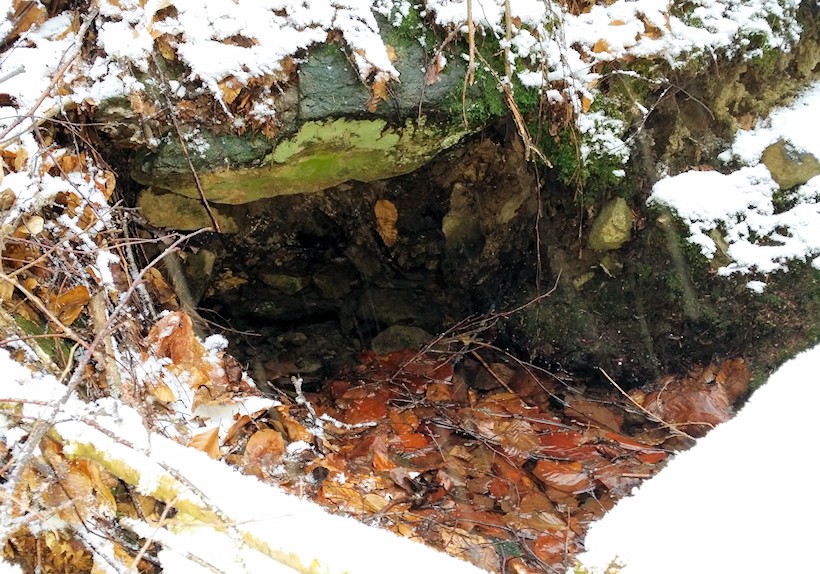 studánka Břidličná (9424) - leden 2015