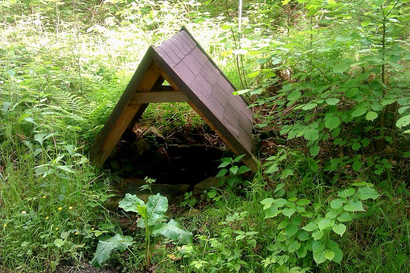 studánka Na Poustce (11039) - říjen 2016